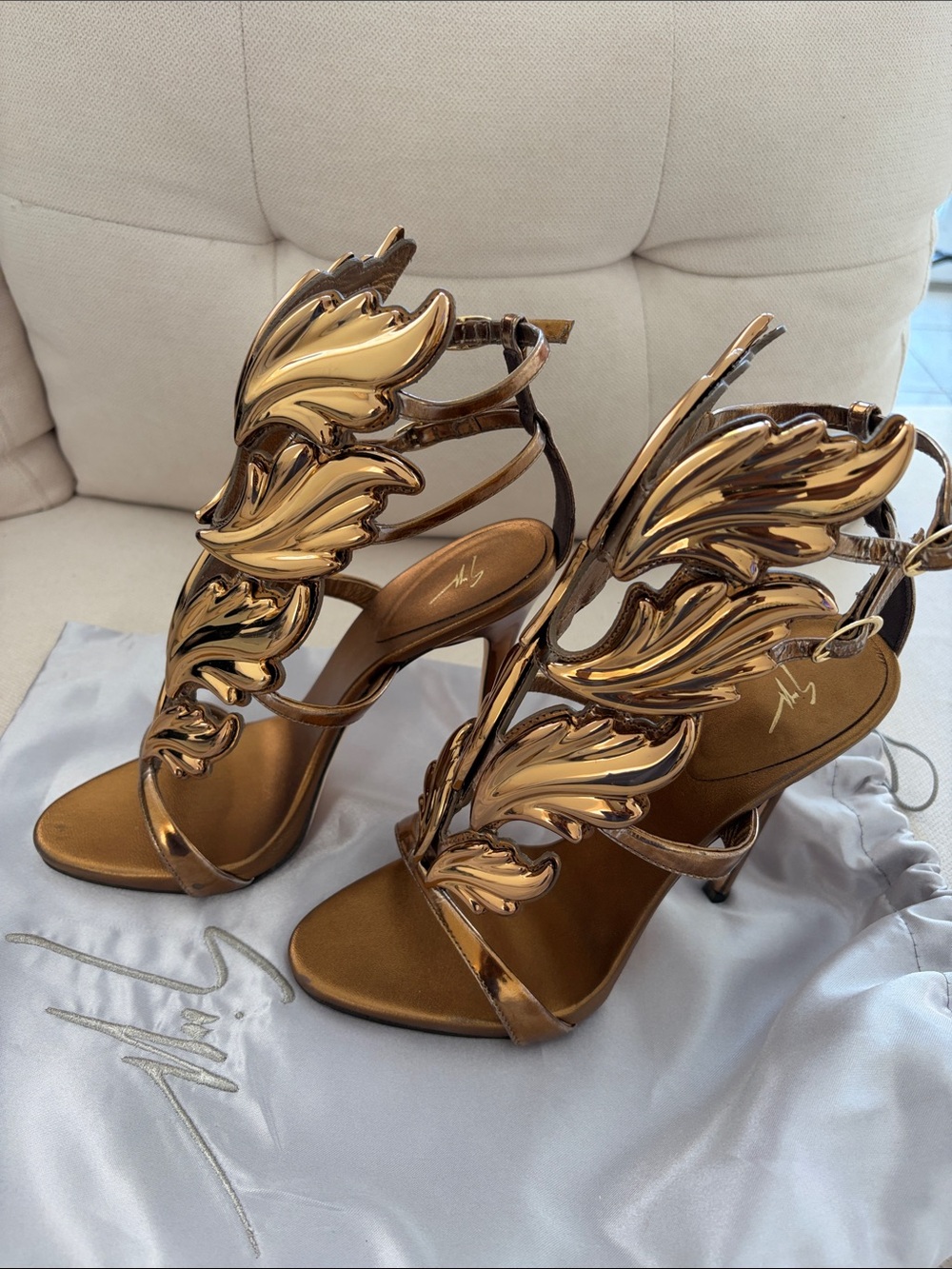 Giuseppe Zanotti Wing Cruel Summer Sz 37 - Picture 3 of 9